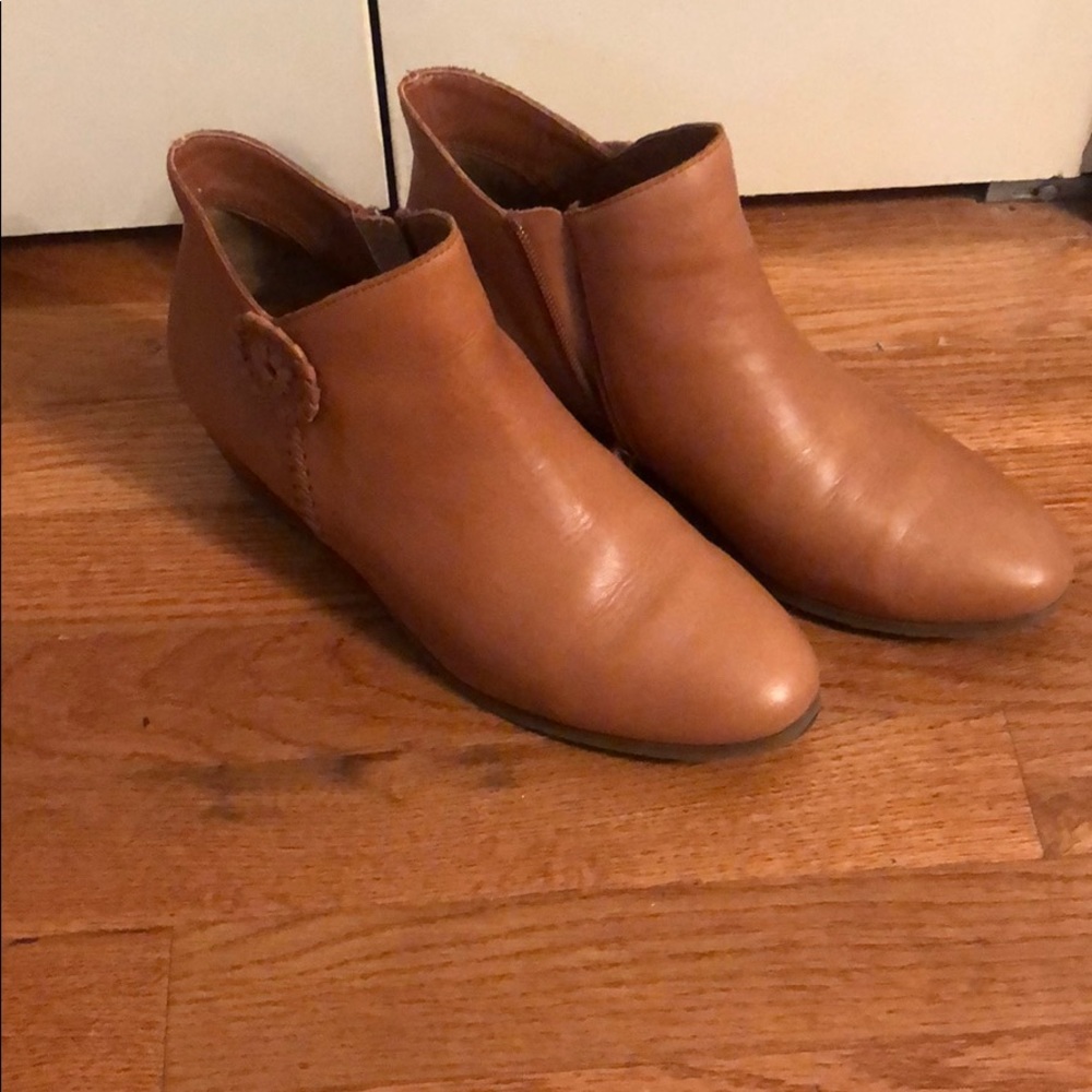 Jack Rogers Leather Booties Size 8.5